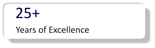 25+ Years of Excellence